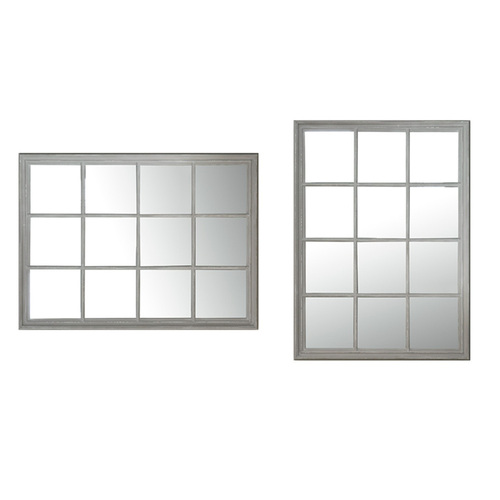 꼬떼따블 프네트르 까레 직사각 인테리어 창문 대형 벽거울 1P (130x95cm)
