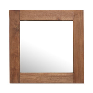 디보디 피셔 정사각 거울 80x80 / 티크목거울 모던스타일거울