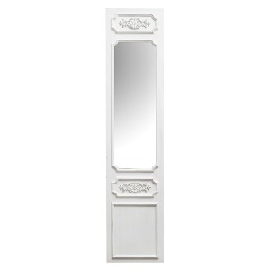 꼬떼따블 21229 앙부와즈 스톤그레이 엔틱 화이트 전신 거울 벽거울